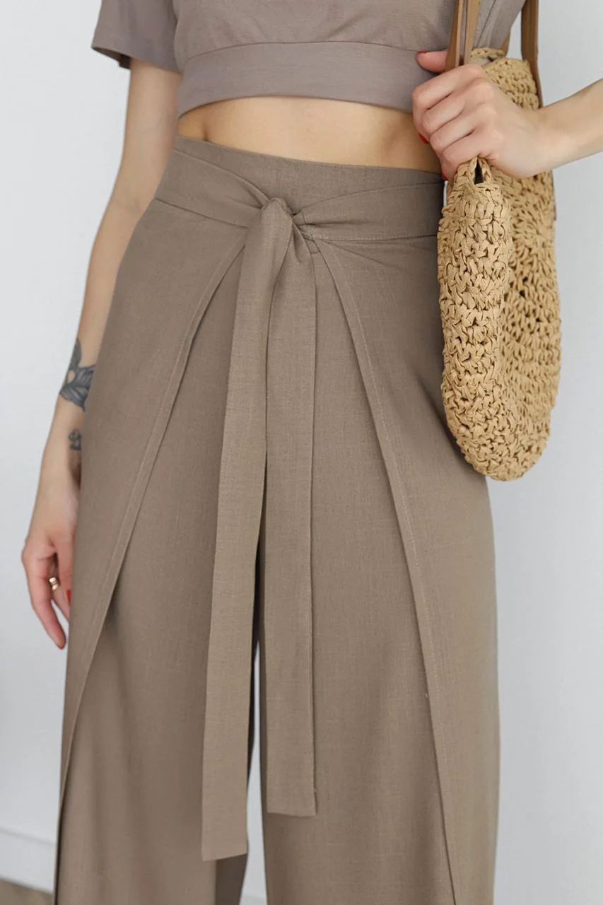 Zelena™- Wide Linen Pants