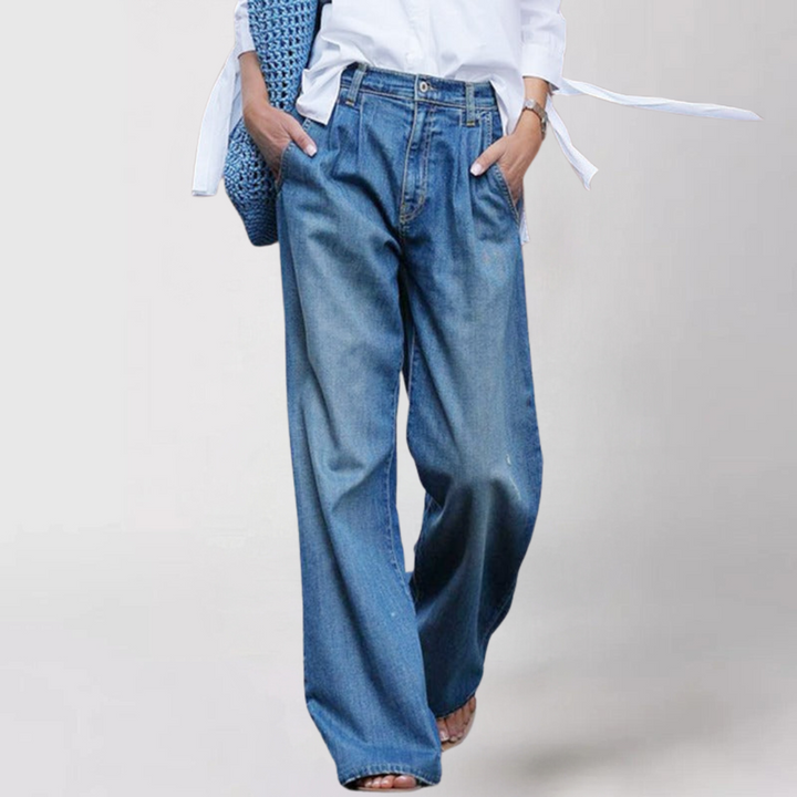 Janice™ - Wide-Cut Ladies Jeans