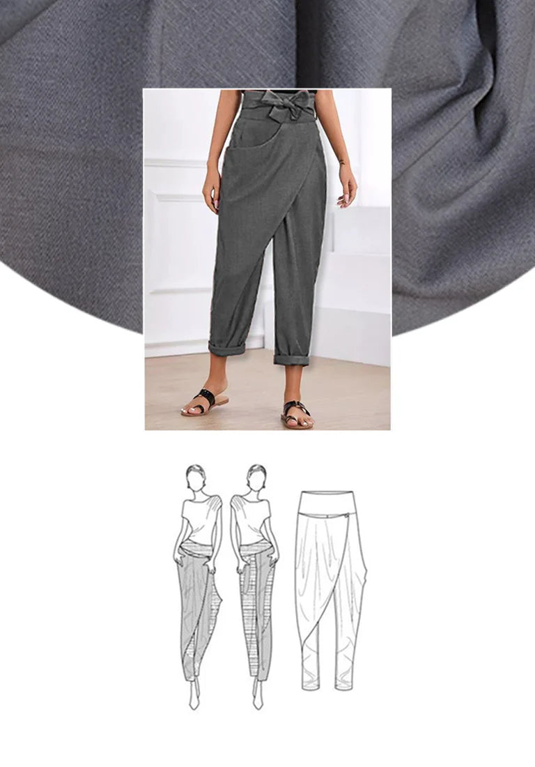 Monic™ - High-Waist Wrapped Comfy Pants