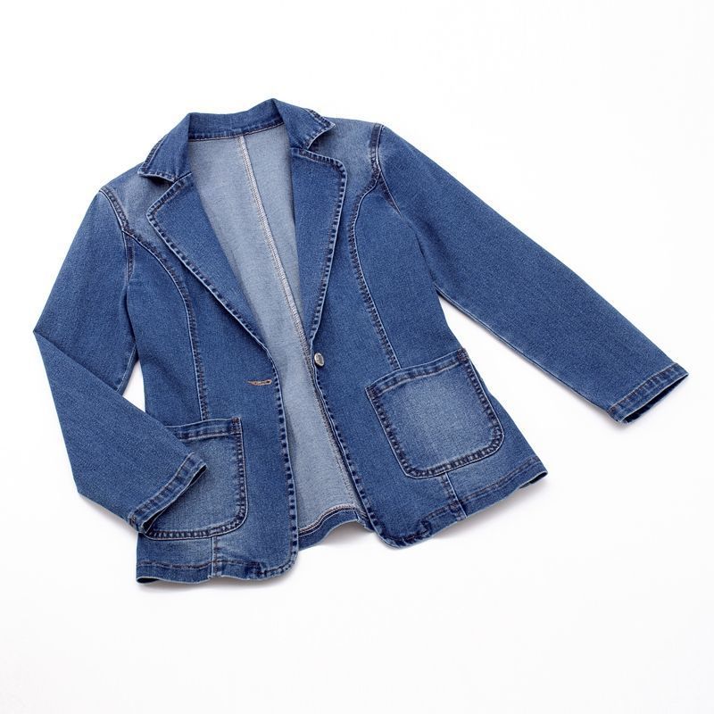 Sheena™ - Classic Denim Blazer