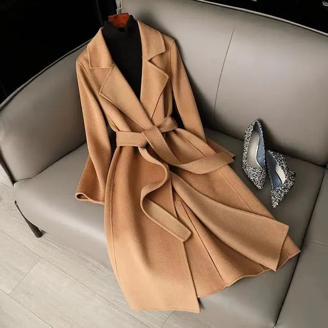 Ryzza™ - Double-sided Wool Coat For Women