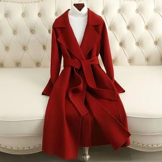 Ryzza™ - Double-sided Wool Coat For Women