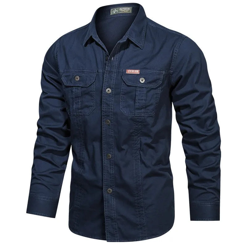 Luther™ - Men's Cargo Long-Sleeve Shirt