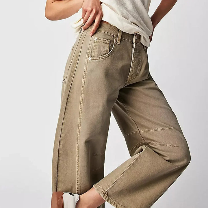 Jia™ - Wide-leg Comfort Jeans