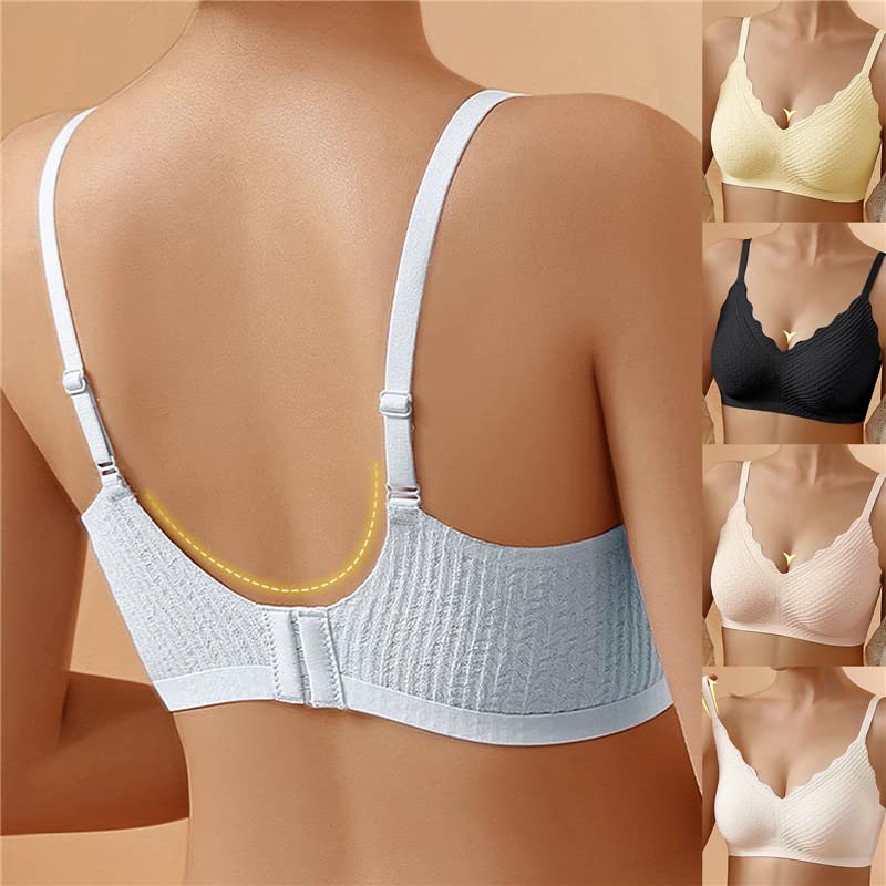 Tiara™ - (Pack of 4) Anti-perspiration Enhancement Bra