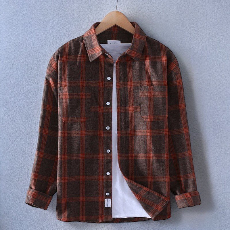 Spencer™ - Men's Plaid Shirt